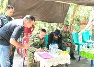Kasidam XIII/Merdeka Tinjau Karya Bakti, TNI AD Hadir Perkuat Infrastruktur di Perbatasan Talaud