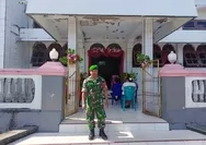 Tingkatkan Ketaqwaan Kepada Tuhan Yang Maha Esa Babinsa Ramil 03/Beo Laksanakan Giat PAM Ibadah Hari Minggu