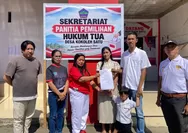 Imanuel Pelealu Resmi Daftar Calon Hukum Tua Desa Kokoleh Satu