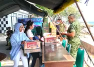 Sambut HUT ke-81 TNI, Kodim 1312/Talaud Gelar Bazar TNI