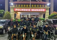 Lakukan Pengejaran Hingga Minsel, Tim URC Polresta Manado Amankan Empat Spesialis Curanmor