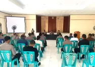 Konsentrasi Penuh di Aula Mapolres: Puluhan Anggota Polri Talaud Lalui Tahapan Asesmen Mental