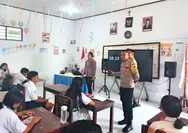 Mencetak Generasi Berkarakter, Kapolsek Kabaruan IPDA Andika Putra Amisi, S.H, Ajak Siswa SMP Katolik Barto Bergabung di SMA Taruna