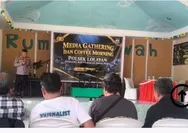 Perkuat Sinergi Jaga Kamtibmas, Polsek Lolayan Gelar Media Gathering dan Coffee Morning Bersama Insan Pers