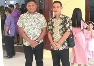 Talaud Babinsa Runerson pea melaksanakan Tugas Pengamanan ibadah Minggu Umat Kristiani di gereja Di Jemaat paradise Taman kasih Melonguane Kelurahan M