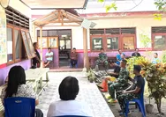 Koramil Lirung Awali Pekerjaan Pondasi Sumur Bor TMMD dengan Ibadah