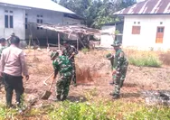 Bukan Sekadar Tugas Dinas!" TNI-Polri Kabaruan Bahu-Membahu Genjot Sumur Bor TMMD 130 Demi Air Bersih Warga