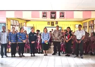 Kolaborasi Lintas Sektor di Talaud: Polsek Nanusa dan Camat Turun Langsung Bentengi Pelajar dari Bahaya Narkoba dan Bullying