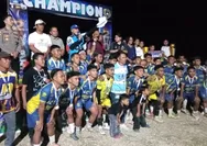 Pesta Sepak Bola di Matahit, Wabup Talaud Anisya G. Bambungan, SE  Tutup Lungkangunaung Cup I 2026, Dorong Pembinaan Generasi Muda yang Sportif