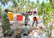 Wujudkan Akses Air Bersih, Satgas TMMD ke-130 Terus Genjot Pengerjaan Sumur Bor di Desa Taduna