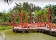 Mengagumkan Taman Lampion Klaten, Oase Warna Warni yang Memukau di Tengah Kegelapan