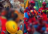 Lolos dari Maut! 2 Pekerja Terhimpit Beton Drainase di Jatinegara, Petugas Damkar Berjuang 3 Jam