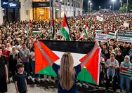 Euforia Spanyol ke Final Piala Dunia 2026 Berbalut Solidaritas Palestina, Selebrasi Suporter Curi Perhatian 