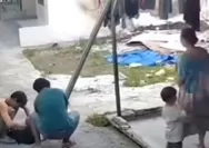 Balok Kayu Melintang di Jalan Medan Tembung Bikin Geger, Benarkah Dipicu Tetangga Beli Mobil Baru?