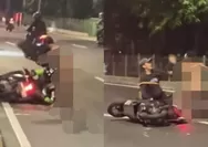 Perekam Ungkap Alasan Warga Tak Berani Hentikan Pria Bugil yang Mengamuk di Lenteng Agung