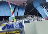 Dinding Gudang Bulog Ruteng Jebol Diguncang Gempa M7,7, Beras Berhamburan tapi Warga Tak Menjarah