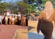 Detik-Detik Eks Kadishub Gowa Masuk Lapangan dan Teriak Minta Peserta Apel Bubar