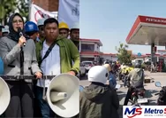 Ratusan Buruh Kepung DPRD Sulsel, Cicu Tegaskan Kelangkaan LPG Makassar Sudah Ditelusuri