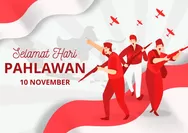 20 Poster Hari Pahlawan 2025, Desain Keren dan Elegan