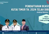 BURUAN DAFTAR! Beasiswa Kutim 2024 Kembali Dibuka, Manfaatkan Kesempatan Emas Ini