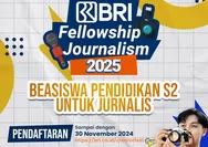 BRI Fellowship Journalism 2025, Peluang Emas bagi Jurnalis Meraih Beasiswa S2