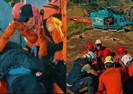 Evakuasi Pendaki Asal Malaysia di Gunung Rinjani, Disebut Alami Cedera Parah hingga Harus Dijemput dengan Helikopter