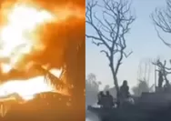 Kronologi Kebakaran Kampung Adat Sade Lombok, 129 Rumah Hangus Dilalap Api hingga 320 Warga Terdampak