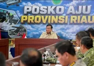 Prabowo Perintahkan 306 Sumur Bor Dibangun di Sekitar Hotspot Riau, Jangan Tunggu Kebakaran