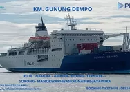 Catat Jadwal KM Gunung Dempo Juni - Juli 2026: Rute, Jam Keberangakatan  dan Tiba