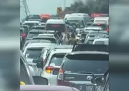 Camry Mendadak Terbakar di Jalan Layang MBZ, Pengemudi 75 Tahun Berhasil Selamat