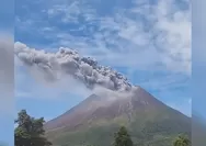 Gunung Sinabung Level Waspada, Babinsa dan PVMBG Perketat Pantauan di Karo