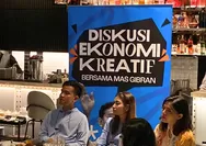 Gibran Beri Pesan Bagi Pelaku Ekonomi Kreatif Indonesia: Work Life Balance Harus Ditekankan!