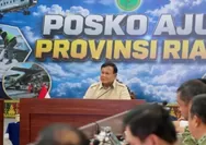 Prabowo Turun Langsung ke Lokasi Karhutla Kubu Raya, Pastikan Penanganan Berjalan Cepat