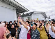 Ahmad Luthfi Salat Id di Huntara Tegal, Serahkan Sapi Kurban Pribadi Seberat 906 Kilogram