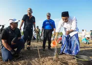Tanam Mangrove Bersama Santri, Taj Yasin Perkuat Program Mageri Segoro