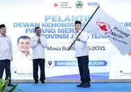 Hadapi Bencana yang Beragam, Luthfi Dorong PMI Tingkatkan Kecepatan Respons