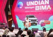 Wagub Taj Yasin Hadiri Undian Tabungan Bima, Dua Nasabah Boyong Innova Zenix Hybrid