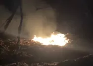 Kebakaran di TPA Bandengan Jepara, Diduga Karena Gas Metana