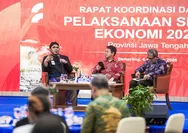 Sensus Ekonomi Jateng Tembus 81 Persen, Taj Yasin Kejar Tuntas Tiga Minggu