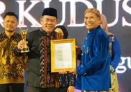 Ketua DPRD Jepara Agus Sutisna Terima Radar Kudus Award 2026, Ini Pesan yang Disampaikannya