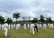 Polres Tulang Bawang Barat Gelar Latihan Bela Diri Polri untuk Usulan Kenaikan Pangkat Periode 1 Juli 2026