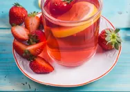 Kelezatan Musim Semi: Resep Teh Strawberry dengan Buah Asli