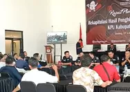 Rapat Pleno Penghitungan Suara Pemilu 2024 Tanggamus diwarnai insiden 'Jurnalis' dlarang Masuk, Ini Bantahan KPU