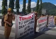 Dianggap Tidak Sesuai Asas Keberpihakan Ratusan ASN Pemprov Papua Turun ke Jalan 