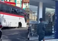 Ban Bus Primajasa Lepas, Hantam Apotek di Tasikmalaya: Warga Panik, Netizen Heboh
