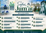 Safari Jum'at Kampas Bulukumba Bergema dari Masjid Agung hingga ICDT, Sebelas Dai Bertugas Khatib Jum’at