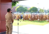 Apel Senin, Bupati Andi Utta: Kedisiplinan Menentukan Kualitas Hidup