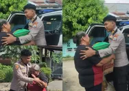 Jelang Pindah Tugas, AKP Hasan Fadhlyh Datangi Rumah Cleaning Service Polres Bulukumba, Tangis Haru Pecah Saat Terima Sembako