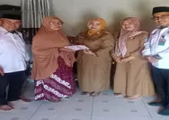 Korban Kebakaran di Bontobulaeng Terima Bantuan dari UPZ dan Pemerintah Kecamatan Bontotiro