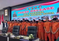 Sat Narkoba Polresta Bogor Ungkap 28 LP Kasus Penyalahgunaan Narkoba